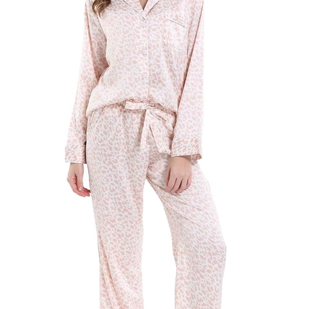 Women’s Satin PJ Set NWT XL